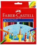 FABER CASTELL TRI GRIP COL PCL 24L 115904