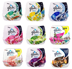 GLADE SCENTED GEL AIR FRESH