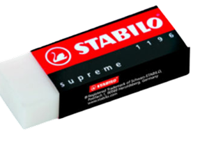 STABILO SUPREME EXAM ERASER 1196
