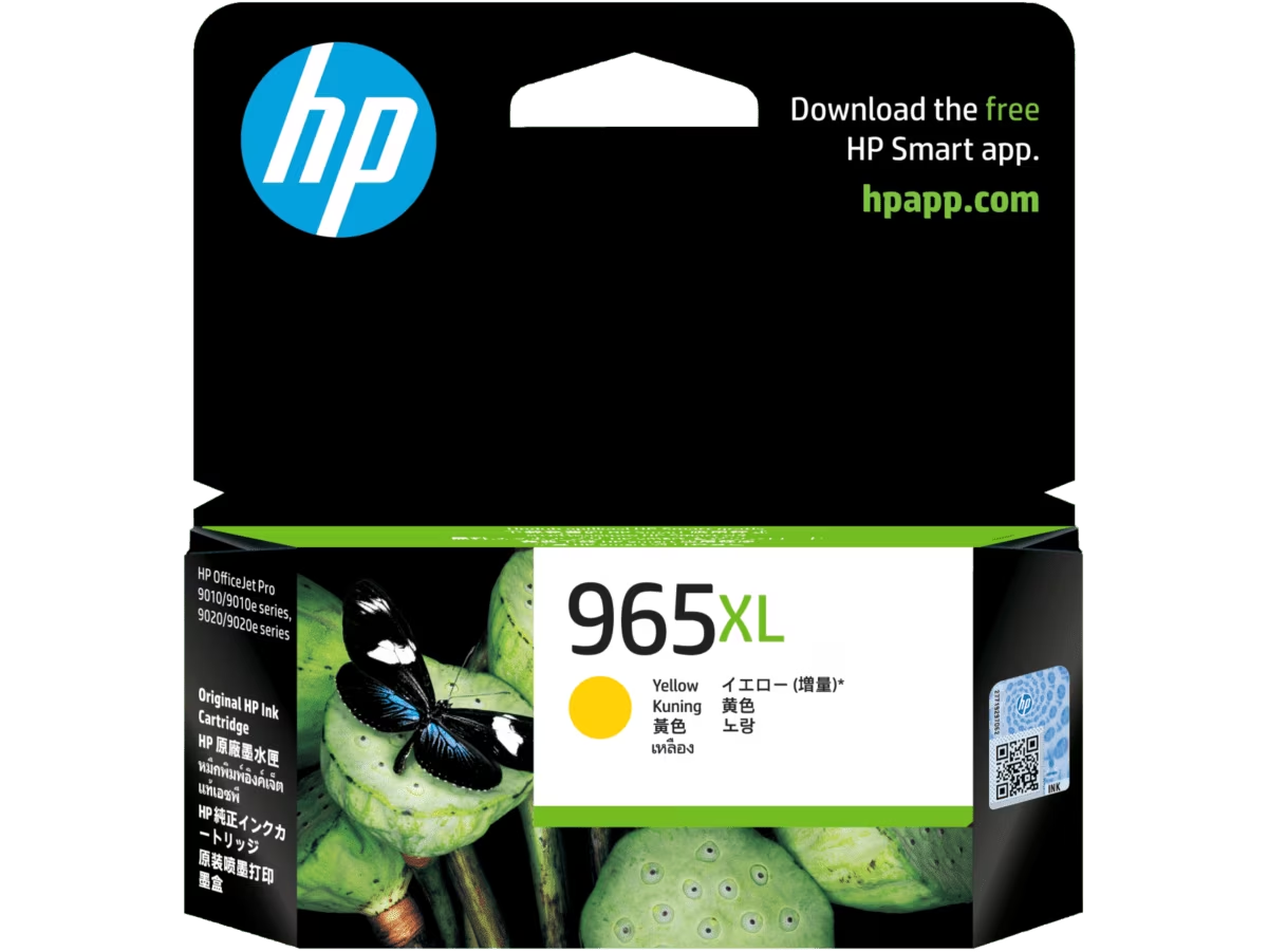 HP 965XL High Yield Yellow Original Ink Cartridge