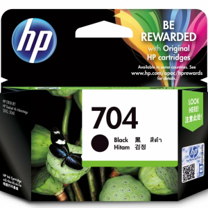HP 704 Black Original Ink Advantage Cartridge